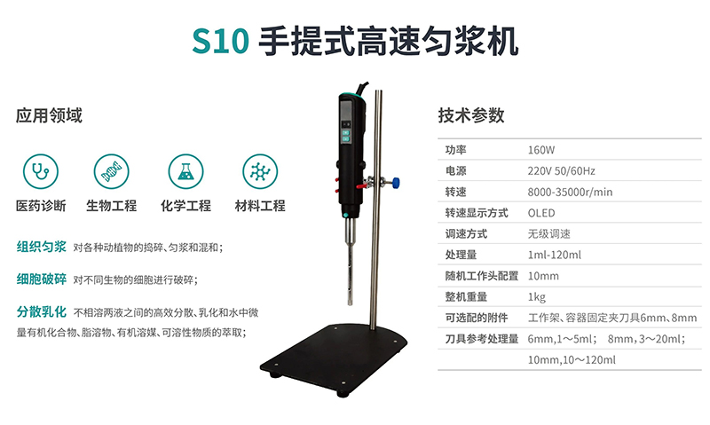 手提式高速分散器