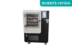 中試型圓倉方管硅油加熱原位冷凍干燥機(jī)SCIENTZ-10YG/A